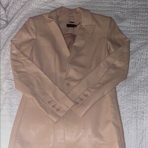 Alice + Olivia Beige Blazer